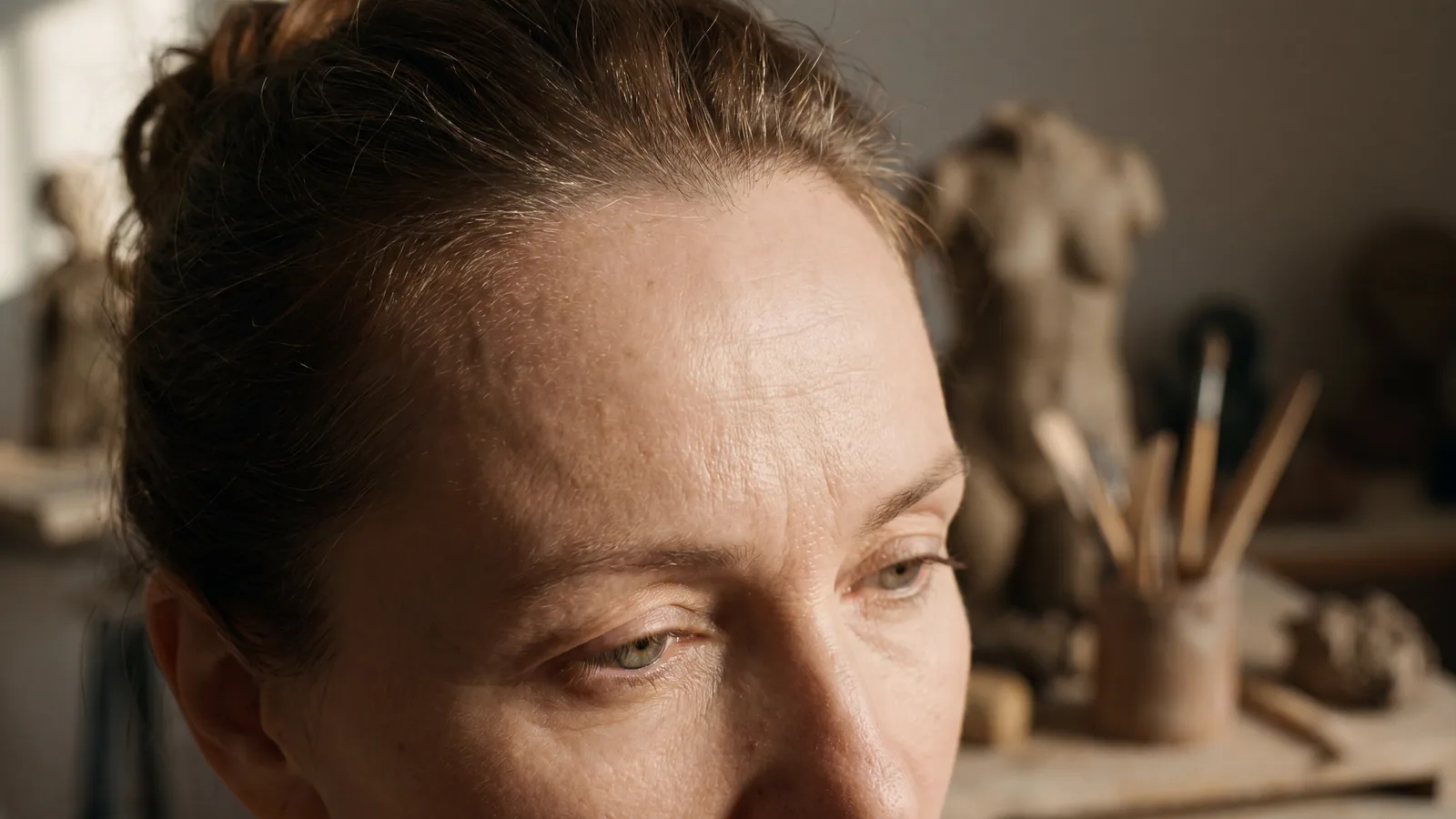 Forehead lines, aesthetic treatment at Baudelaire Aesthetics, Bath