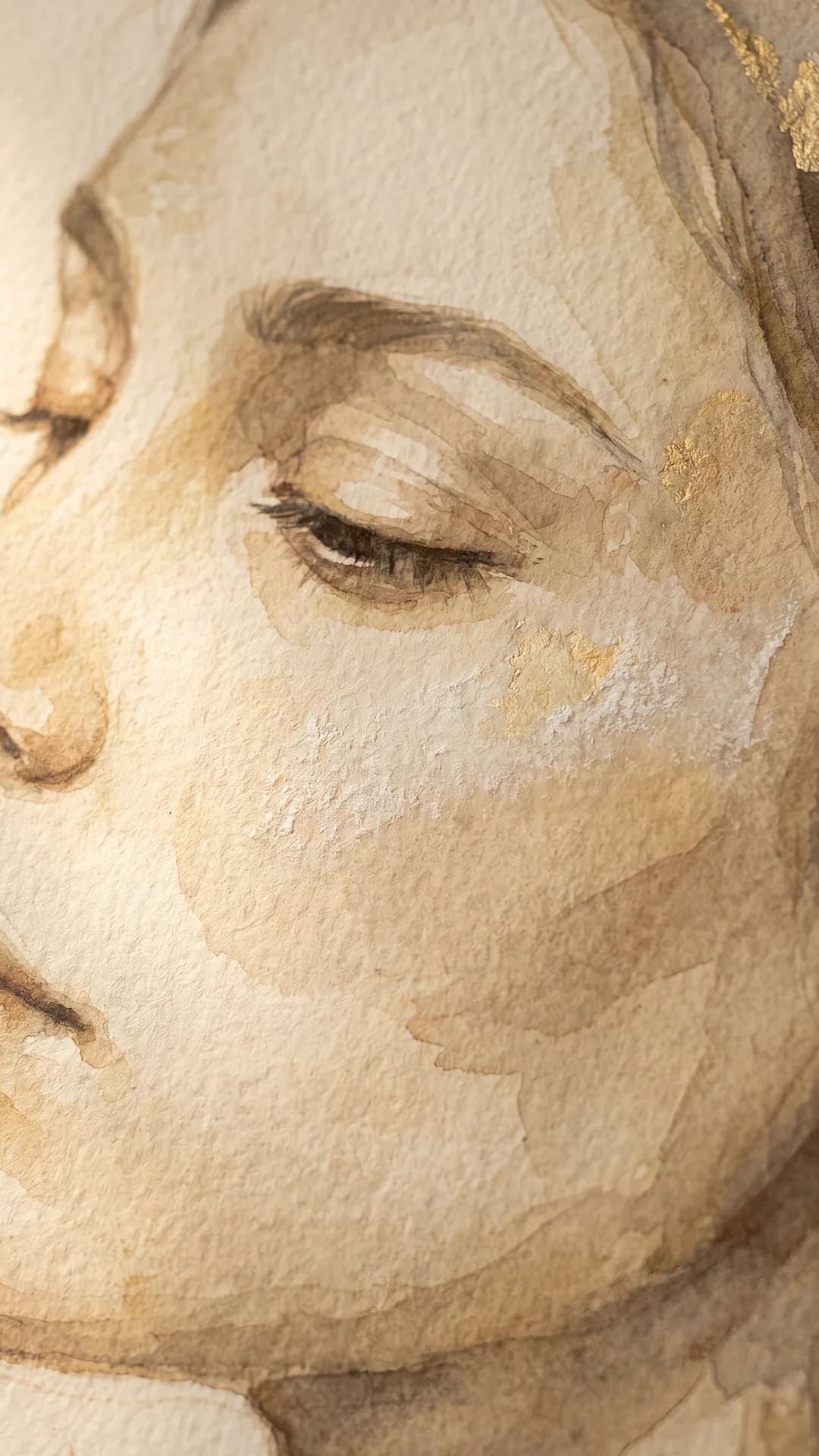 The spirit of tear trough (under-eye), Baudelaire Aesthetics, Bath