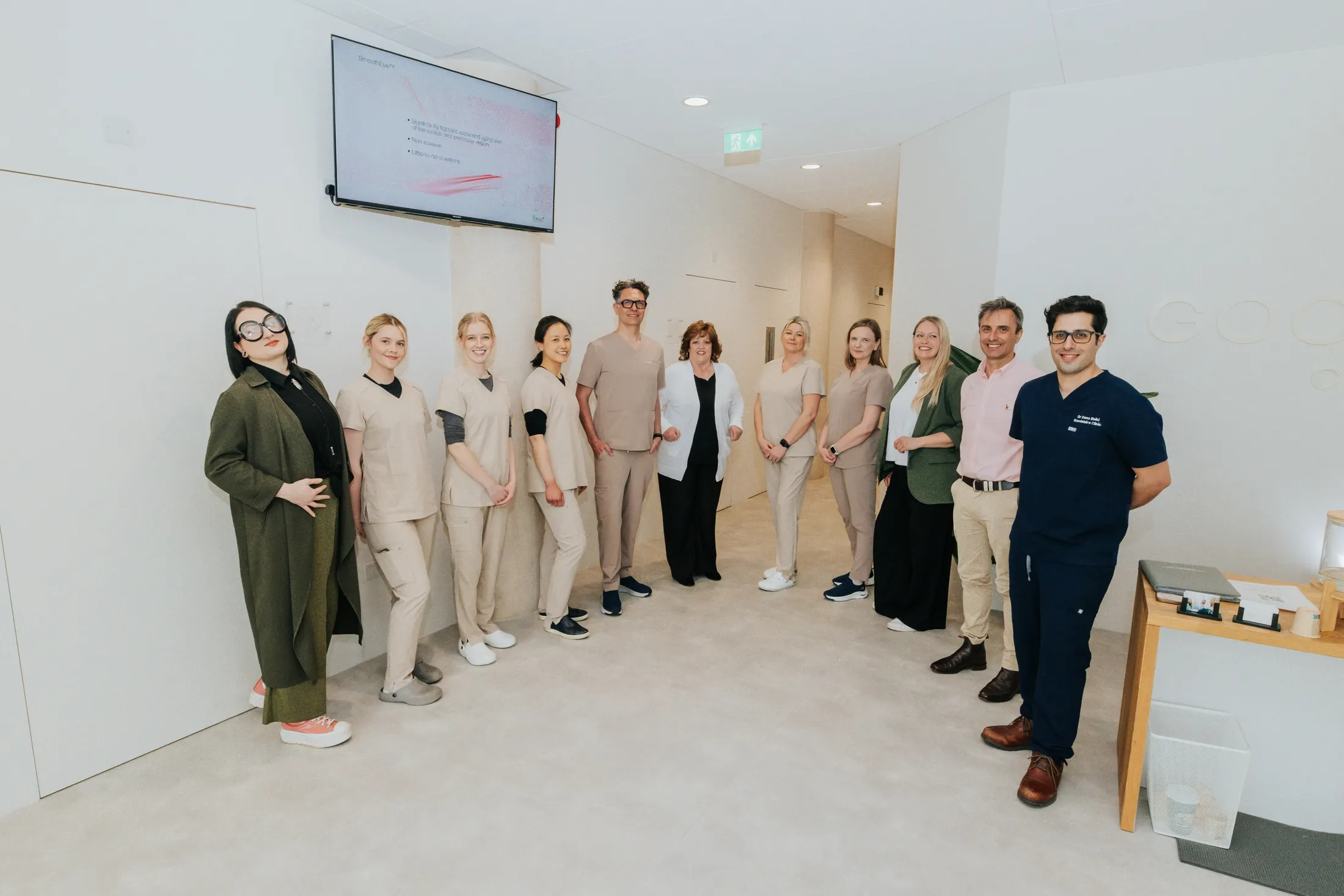 The Baudelaire team at the Goodlight clinic, Bath