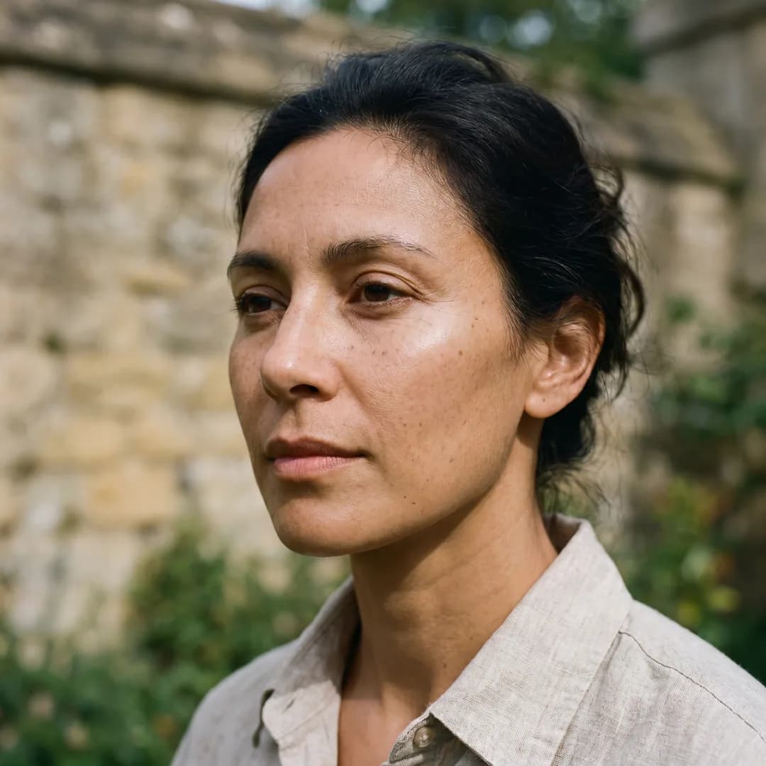 A close study of the treated area for 8-point facelift
